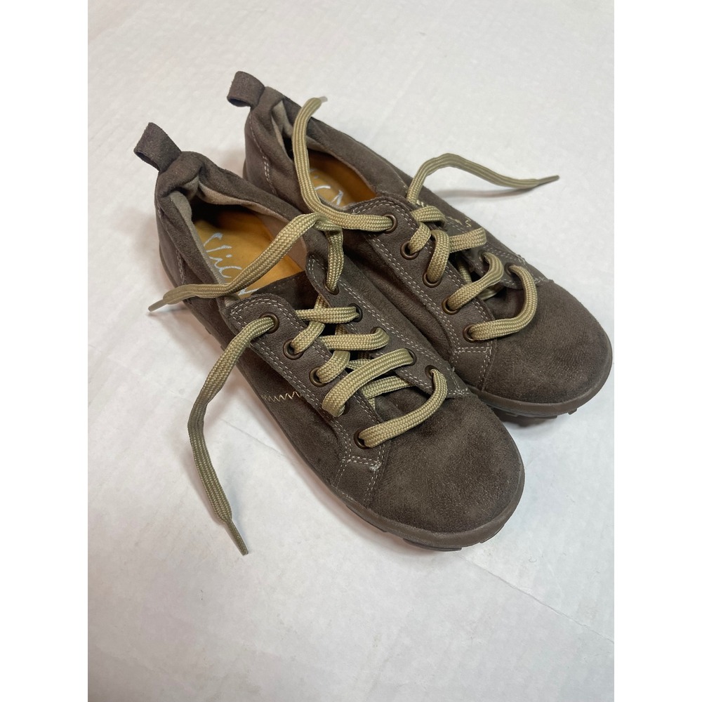 Vic Matie Brown Suede Lace Up Sneakers Italian‎ Made Size 36/6 Womens